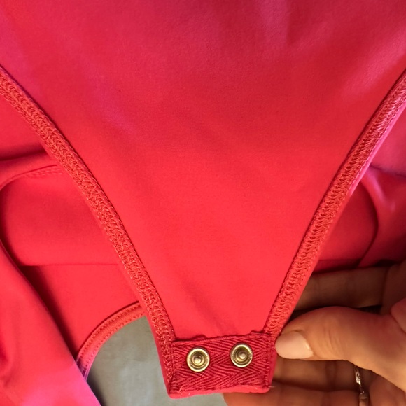 Good American Pink Body Suite Top - Picture 5 of 5